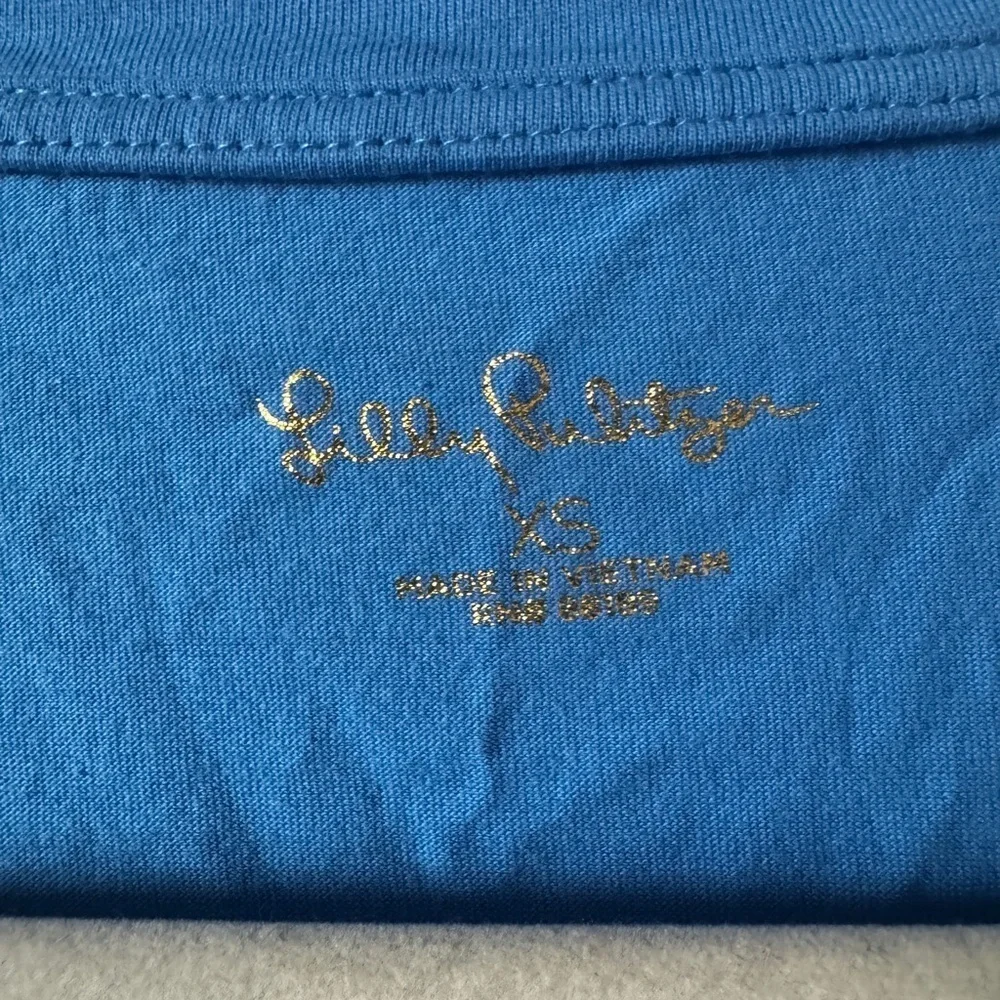 NWOT Lilly Pulitzer Dicola Top Boca Blue Size XS